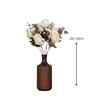 Artificial Rose Flower Bunch with 5 Flower Heads (White) Artificial Rose Flower Bunch with 5 Flower Heads (White)