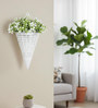Artificial White Clover Wall Plant
