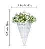 Artificial White Clover Wall Plant