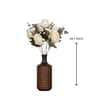 Artificial Rose Flower Bunch with 5 Flower Heads (White)
