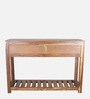Artis Solidwood Console Table In Honey Color