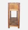 Artis Solidwood Console Table In Honey Color