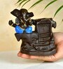 Artisan Blue Ganesh Smoke Fountain Tabletop Decor by/ Unique Home Showpiece
