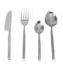 Artisan Dot Hammered Silver (Set of 4) Cutlery Set
