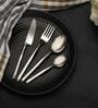 Artisan Dot Hammered Silver (Set of 4) Cutlery Set