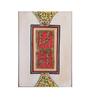 Artistic Fusion Dhokra Multicolor Brass & Glass  Painting