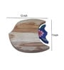 Artistic shape handmade Natural Brown  Handpainted  Wood   Chopping Board