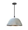 Artistic shape in gold white finish Terracotta Hanging Light