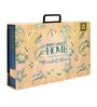 Gold Floral 300 TC Cotton Bedsheet With 4 Pillow Covers King Sized Bedsheet With 2 Pillow Covers