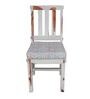 Artois Sheesham Wood 6 Seater Dining Set in Teak & Off White Finish Artois Sheesham Wood 6 Seater Dining Set in Teak & Off White Finish