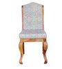 Artois Sheesham Wood 6 Seater Dining Set in Teak & Off White Finish Artois Sheesham Wood 6 Seater Dining Set in Teak & Off White Finish