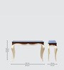 Artoric Solid Wood Console Table in Gold Brown Finish