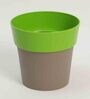Plastic Green Flower Desk Pots