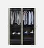 Arya 4 Door Wardrobe in Dual Finish