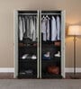 Arya 4 Door Wardrobe in Dual Finish