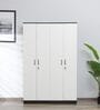 Arya 4 Door Wardrobe in Dual Finish