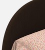 Arya Fabric Queen Size Bed in Chocolate Brown Colour