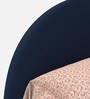 Arya Velvet King Size Bed in Royal Blue Colour