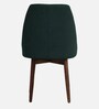 Aryo Fabric Dining Chair In Scratch Resistant Green Colour