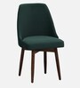 Aryo Fabric Dining Chair In Scratch Resistant Green Colour