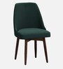 Aryo Fabric Dining Chair In Scratch Resistant Green Colour