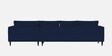 Asher Fabric LHS Sectional Sofa In indigo Colour