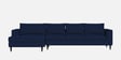 Asher Fabric RHS Sectional Sofa In indigo Colour