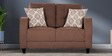 Ashford Fabric 2 Seater Sofa in Brown Colour