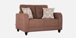 Ashford Fabric 2 Seater Sofa in Brown Colour