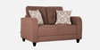 Ashford Fabric 2 Seater Sofa in Brown Colour