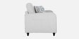 Ashford Fabric 2 Seater Sofa in Light Grey Colour