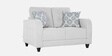 Ashford Fabric 2 Seater Sofa in Light Grey Colour