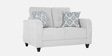 Ashford Fabric 2 Seater Sofa in Light Grey Colour
