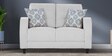 Ashford Fabric 2 Seater Sofa in Light Grey Colour