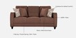 Ashford Fabric 3 Seater Sofa in Brown Colour Ashford Fabric 3 Seater Sofa in Brown Colour