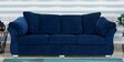 Ashley 3 Sofa in ink Blue Colour