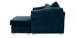 Ashley LHS 2 Seater Sofa with Lounger in Blue Colour