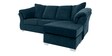 Ashley LHS 2 Seater Sofa with Lounger in Blue Colour