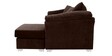 Ashley LHS 2 Seater Sofa with Lounger in Brown Colour