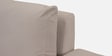 Ashoka 3 Seater Sofa In Brown Finish