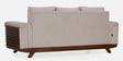 Ashoka 3 Seater Sofa In Brown Finish