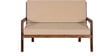 Aberdeen Two Seater Sofa in Provincial Teak Finish