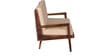 Aberdeen Two Seater Sofa in Provincial Teak Finish