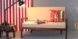 Aberdeen Two Seater Sofa in Provincial Teak Finish