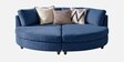 Aspen Retreat Deep Seating Sectional Sofa In Blue Color