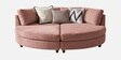 Aspen Retreat Deep Seating Sectional Sofa In Blush Pink Color