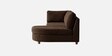 Aspen Retreat Deep Seating Sectional Sofa In Dark Brown Color