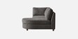 Aspen Retreat Deep Seating Sectional Sofa In Dark Grey Color