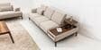 Aston Fabric Sofa with Functional Headrest and ModuleIn Beige Colour