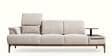 Aston Fabric Sofa with Functional Headrest and ModuleIn Beige Colour